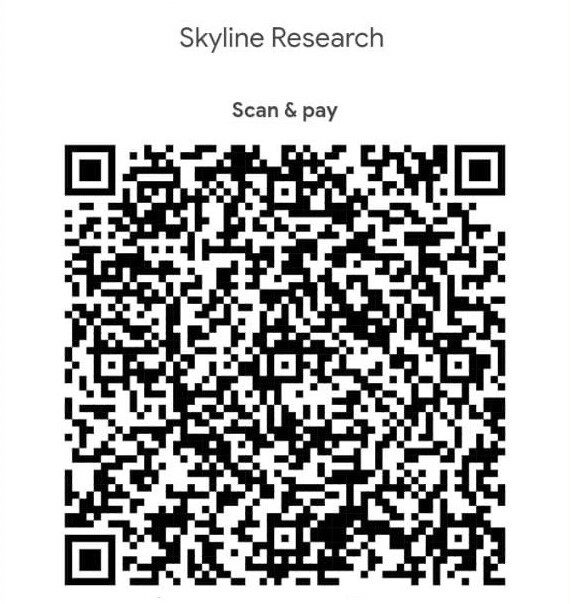 UPI QR for Skyline Research